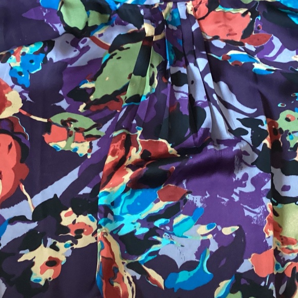 Fashion Bug Size 3X Colorful Flowy Tank Top - Picture 2 of 3